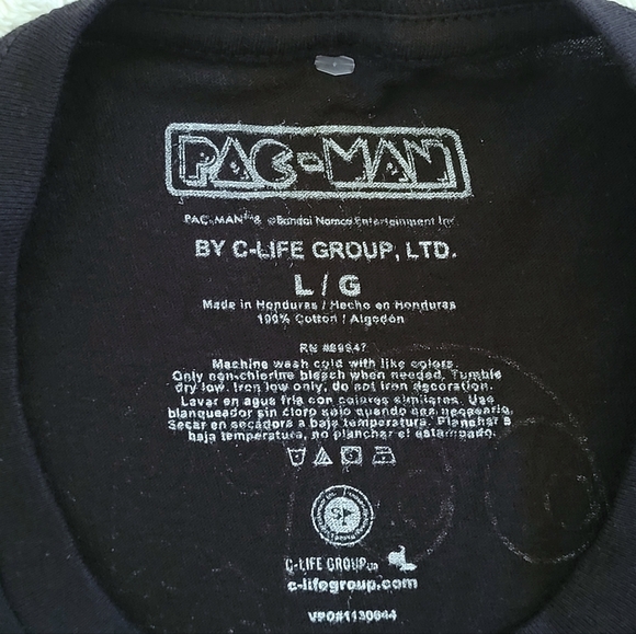 C-Life Group Ltd. Pac-Man🕹 Graphic Tee👕 - NWT - Picture 5 of 11